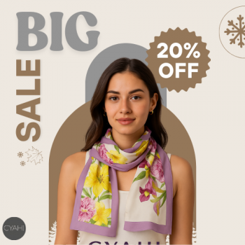 Cyahi – Avail now Up To 20% OFF on any Scarves