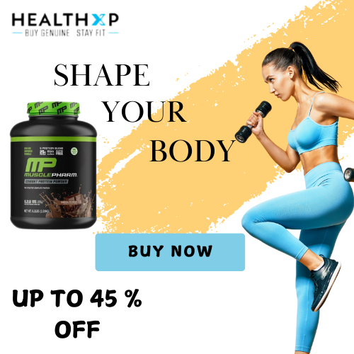 HealthXP -Get upto 45% on Protein Powder