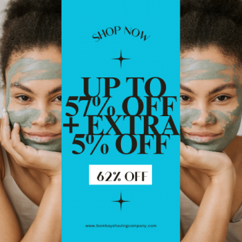 Bombay Shaving Company Up to 57% OFF + Extra 5% OFF Sitewide