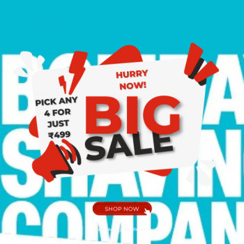 Bombay Shaving Company - Pick Any 4 for Just ₹499