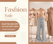 Only India-Get flat Rs.100 off on your first purchase