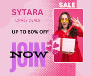 SYTARA CRAZY DEALS UP TOO 60% OFF