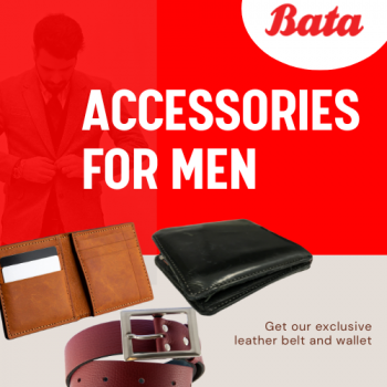 Bata Accessories Offers for Men