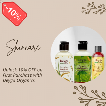 Deyga Organics First Time Buyer Offer – Save 10% Now