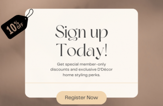 D’Decor Signup Offer – Get Flat 10% OFF