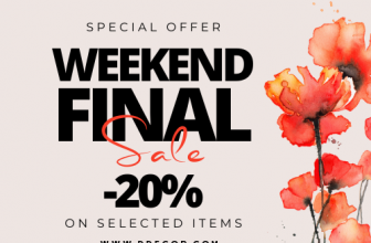 D’Decor Weekend Offer – Extra 20% OFF