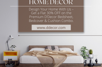 D’Decor Makeover Combo – Flat 30% OFF Bedding Set