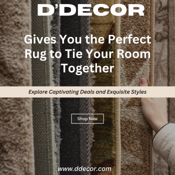 D’DECOR – Get high quality rugs starting at Rs 3600