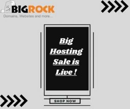 Bigrock Big Hosting Sale is Live !