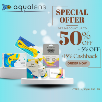 To save money on your eye care needs, look off some of the most current Aqualens coupons, discounts, and offers.