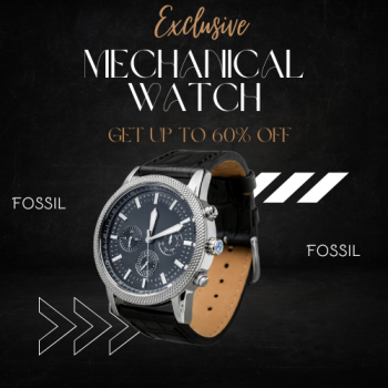 Get Up To 60% OFF On Mechanical Watches for Men