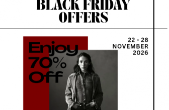 Black friday sale – Enjoy upto 70% off