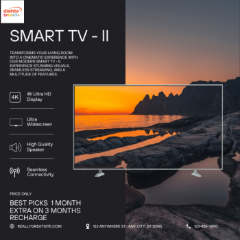 dish TV-BEST PICKS  1 Month Extra On 3 Months Recharge