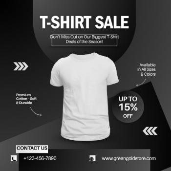 Green Gold store Flat 15% Off On Kids Men T-Shirts