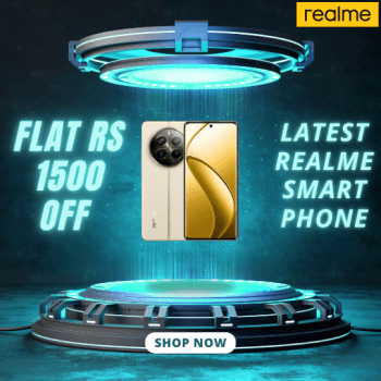 Enjoy a flat Rs 1500 OFF on all Realme mobiles! Grab this limited-time offer and upgrade to the latest Realme smartphone at an unbeatable price.