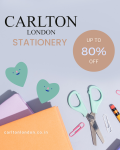 Carlton London: Elevate Your Desk with 80% OFF Stationery! 🖊️