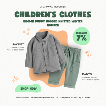 Brown Puppy Hooded Knitted Winter Romper Offer Upto:-7%