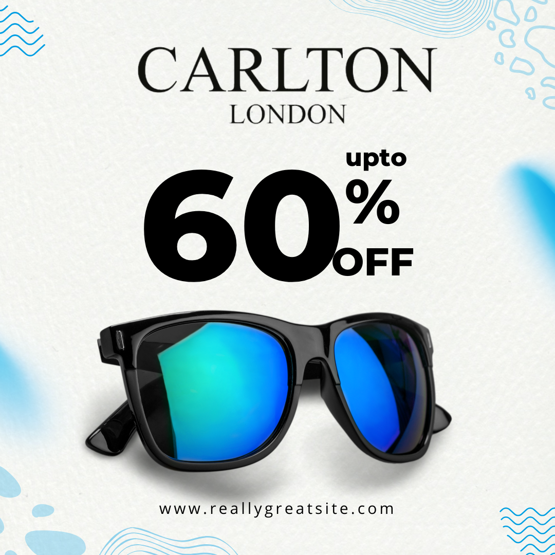 🔥 Carlton London: Steal the Sun with 60% OFF!🕶️