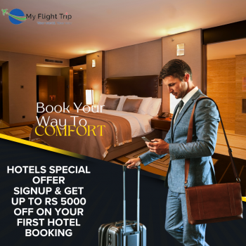 Hotels Special Offer Signup & Get Up To Rs 5000 OFF On Your First Hotel Booking