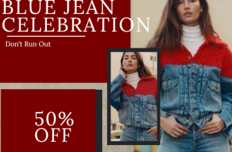 Blue jean celebration – FLAT 50% off