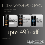 Get Upto 49% Off on Body Wash for Men