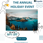 Expedia The Annual Holiday Event: Get Up To 30% OFF
