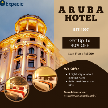 Expedia Get Up To 40% OFF On Aruba Hotel Offers