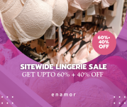 Sitewide Lingerie Sale: Up to 60% OFF + Extra 20% OFF!