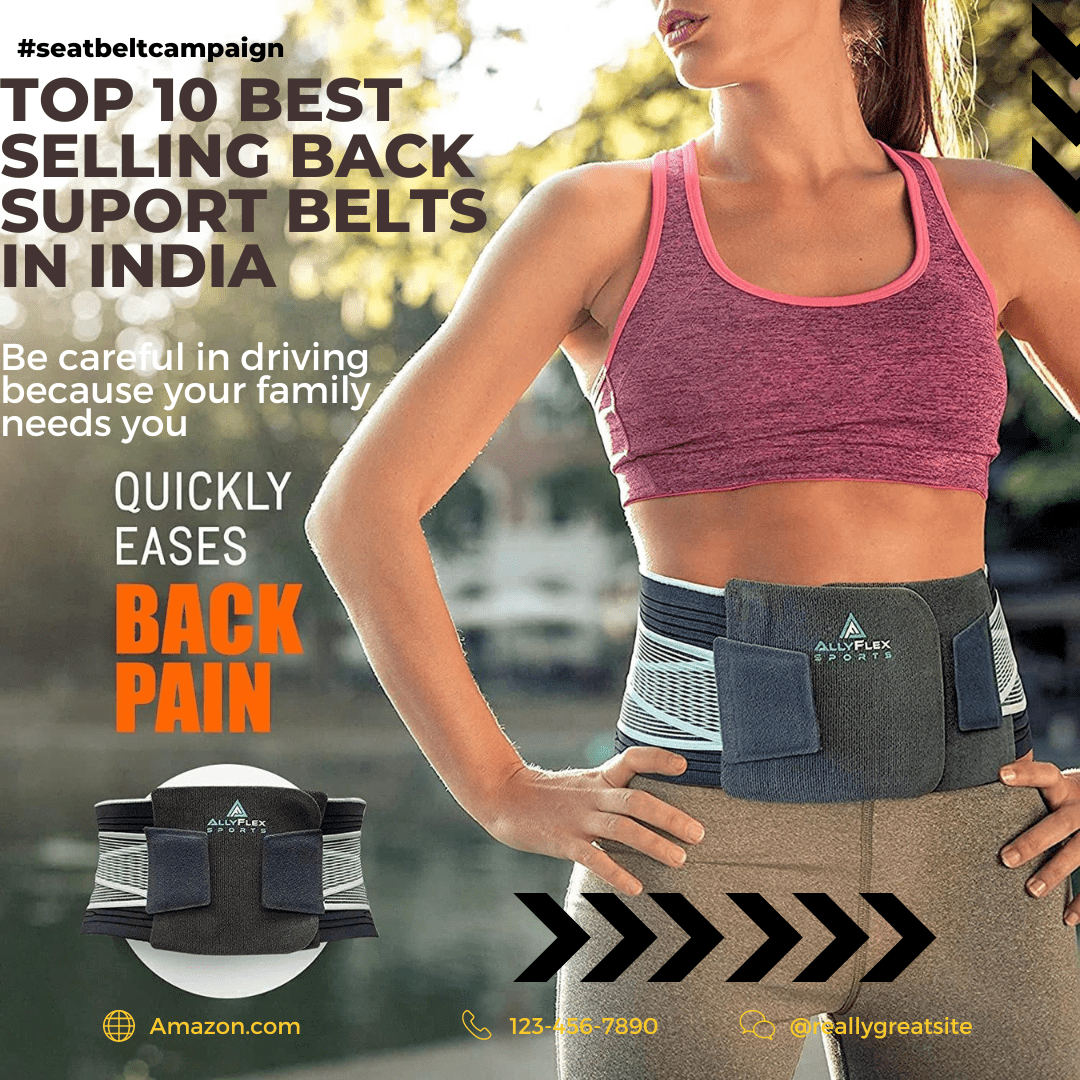 Top 10 Best Selling Back Suport Belts In India