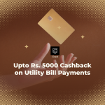 Cred-Upto Rs. 5000 Cashback on Utility Bill Payments