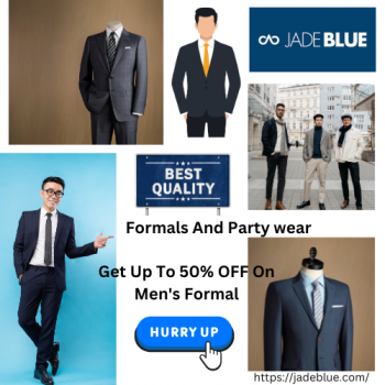 Get Up To 50% OFF On Men's Formal
