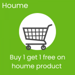 Buy 1 get 1 free on houme products