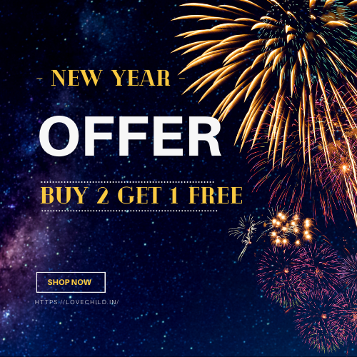 Lovechild - New year offer, Buy 2 get 1 free!