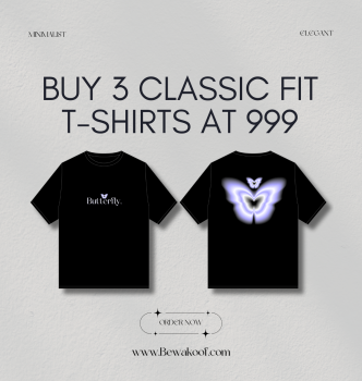 Buy 3 Classic fit T-shirts at 999,bewakoof coupon code, promo code, offers, discount, deals, voucher for new user, upcoming sale, daily offers, app coupon code, coupon for first order,