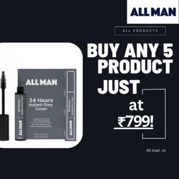 Grab Any 5 All Man Products for Just ₹799!