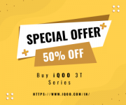 iQOO New Offer – Buy 3T Series and Get Up To 50% OFF