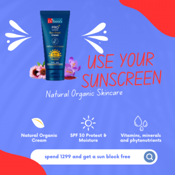 dr batras – sun block cream – free sunscreen