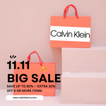 Calvin Klein_11.11 Mega Sale