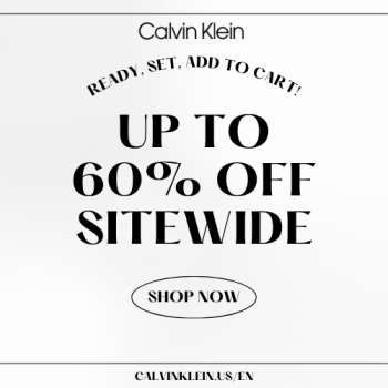 Calvin Klein - Up to 60% Off Sitewide