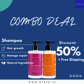 Arata- Avail Up To 35% OFF On Shampoos Combo