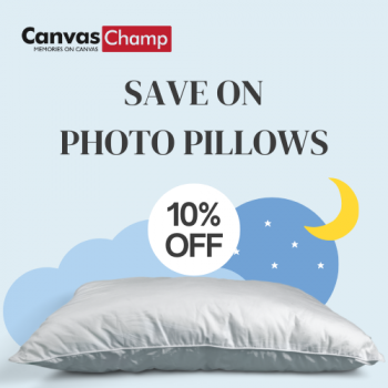 Personalize Your Comfort: Extra 10% Off on Photo Pillows