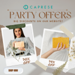 Caprese Bags- Get min 75% on Party Clutches