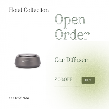 Hotel Collection - Flat 30% OFF Car Diffuser