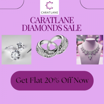 CaratLane Diamonds Sale – Get Flat 20% Off Now