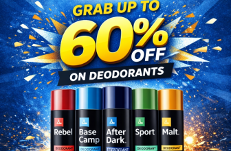 Ustraa-Grab Up To 60% OFF On Deodorants