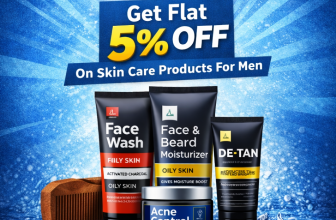 Ustraa-Get Flat 5% OFF On Skin Care Products For Men