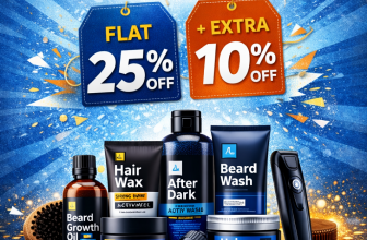 Ustraa-Flat 25% OFF + Extra 10% OFF On Your Purchases