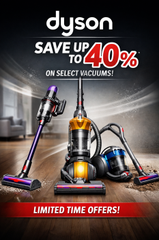 Dyson Vaccum Cleaners -Save Upto Rs 20000!!!