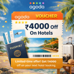 Agoda Voucher - ₹4000 Off On Hotels