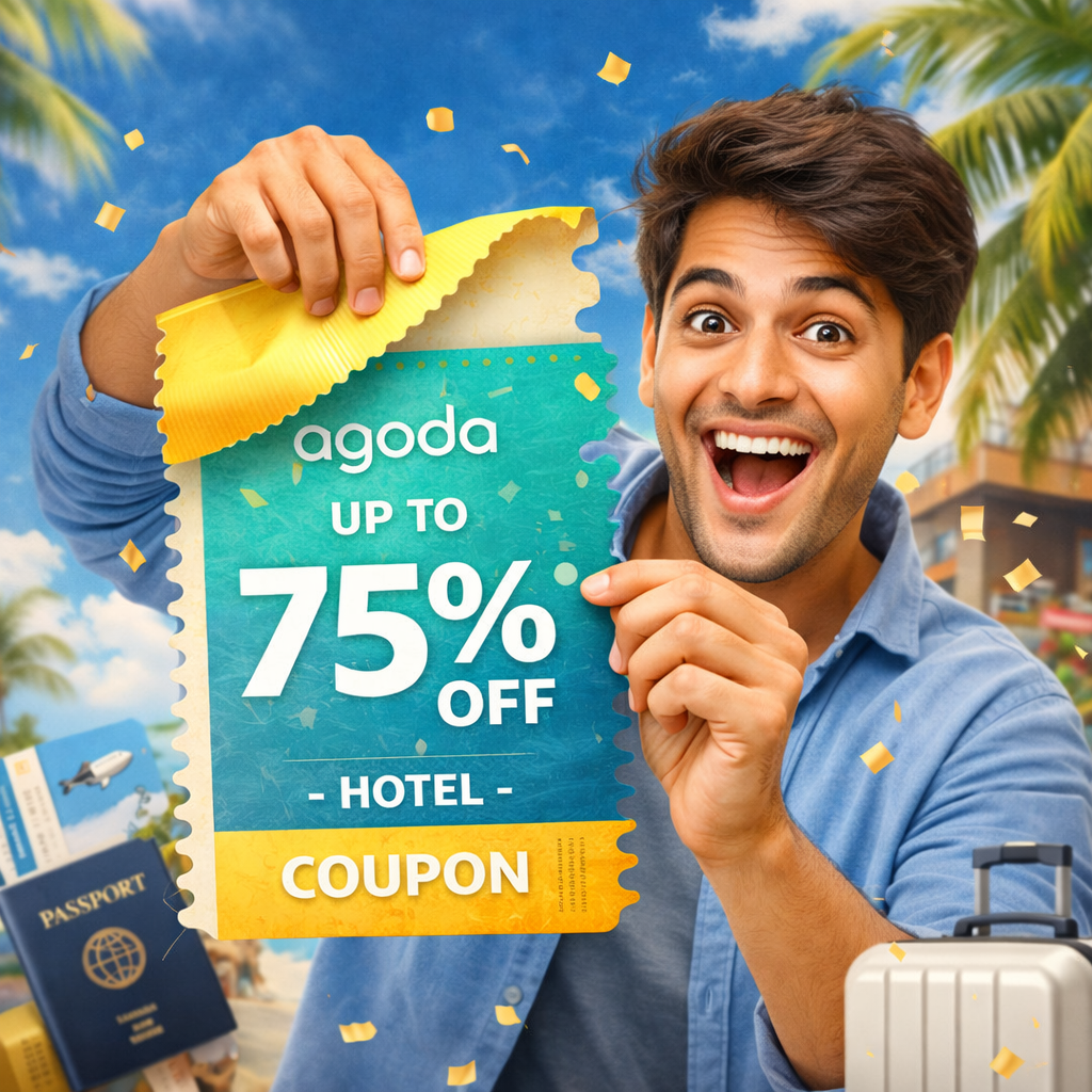 Agoda Promocode - UP TO 75% OFF - HOTEL